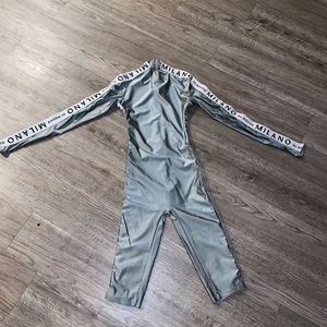 Milano di rouge silver jumpsuit